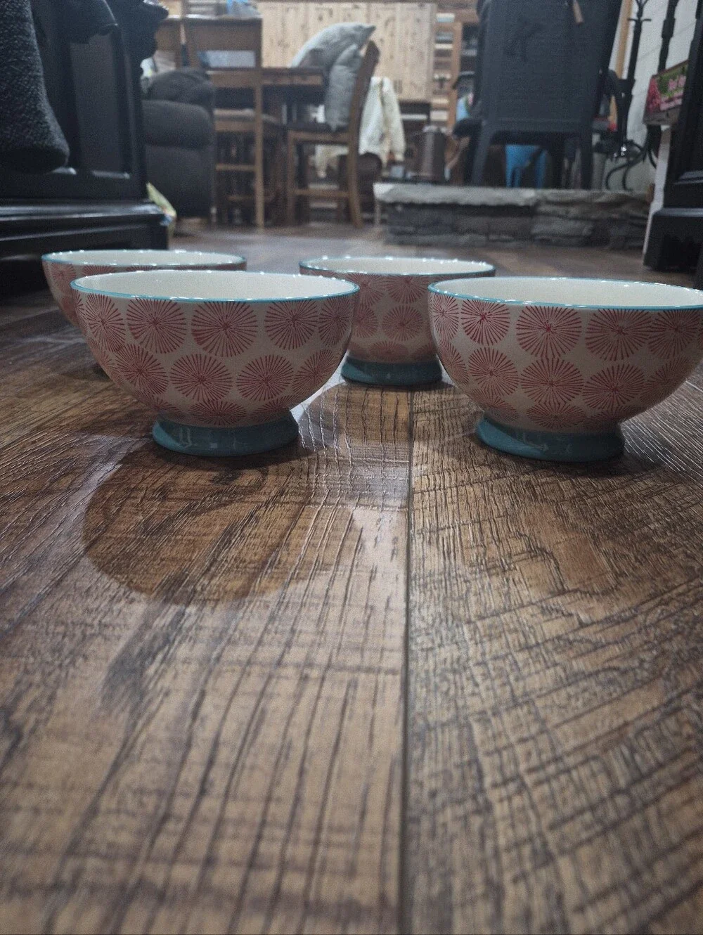 The Pioneer Woman Happiness Stoneware Footed Replacement Bowls Set Of Four